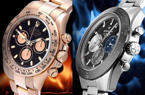 rolex daytona zenith el primero prezzo|rolex daytona vs zenith review.